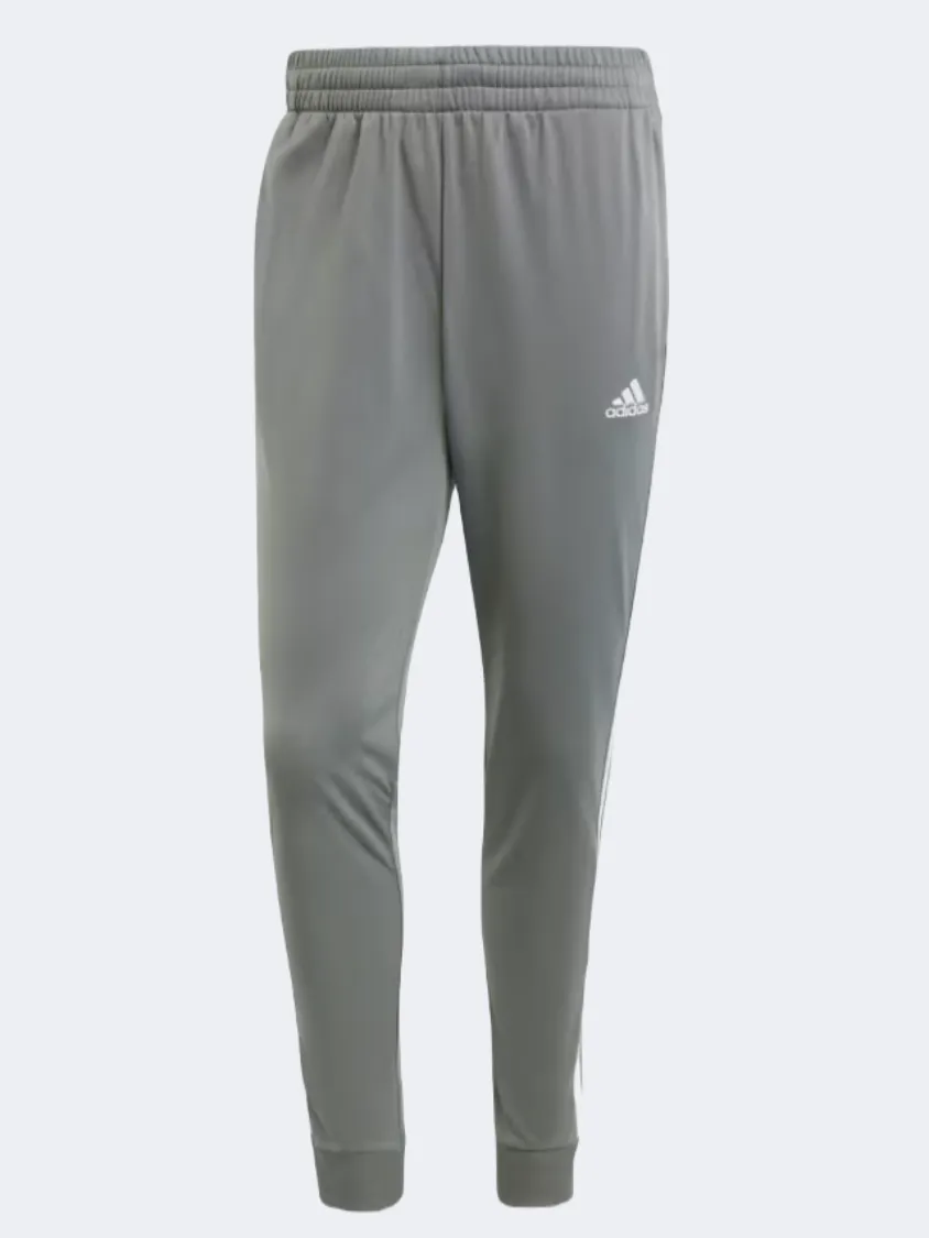 Adidas Basic 3S Tricot Men Sportswear Suit Grey