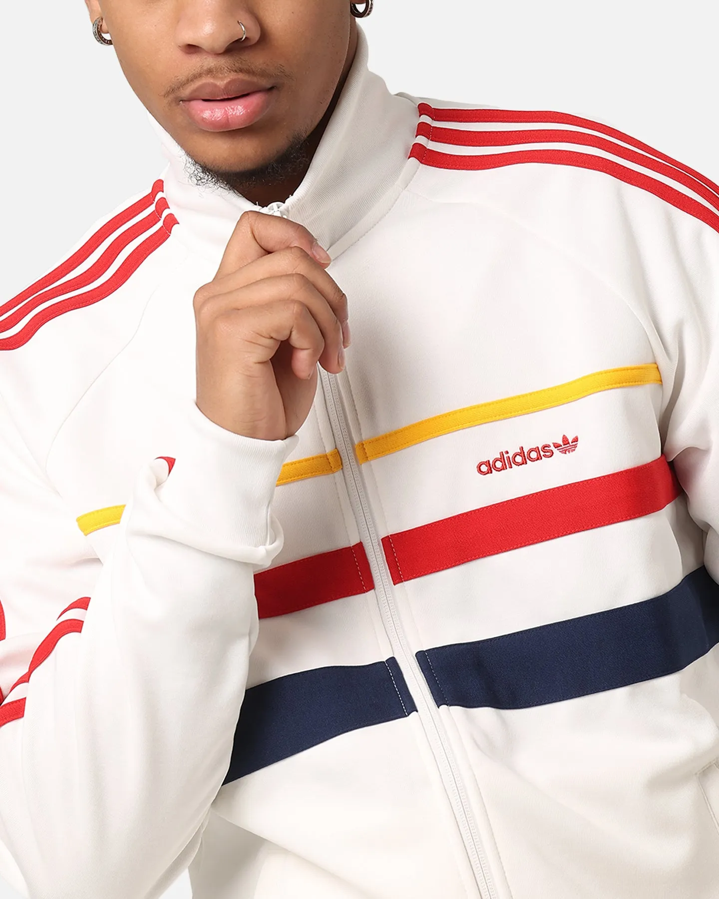 Adidas First Track Jacket Cloud White