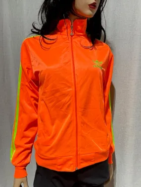 Adidas Fluro Orange  Track Top    #W139