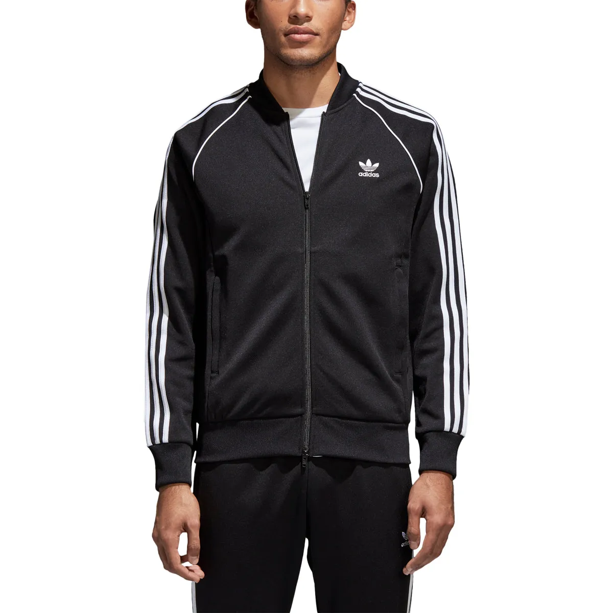 Adidas Originals Superstar Men's Track Jacket Black/White