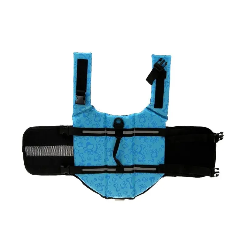 Anniepaw Reflective Safety Dog Life Jacket Adjustable Swim Vest for All-Season Fun and Protection