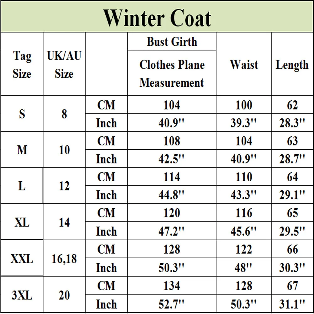 Aofur Womens Winter Puffer Coat Faux Fur Collar Hooded Down Jacket Parka Black Outerwear S-XXXL