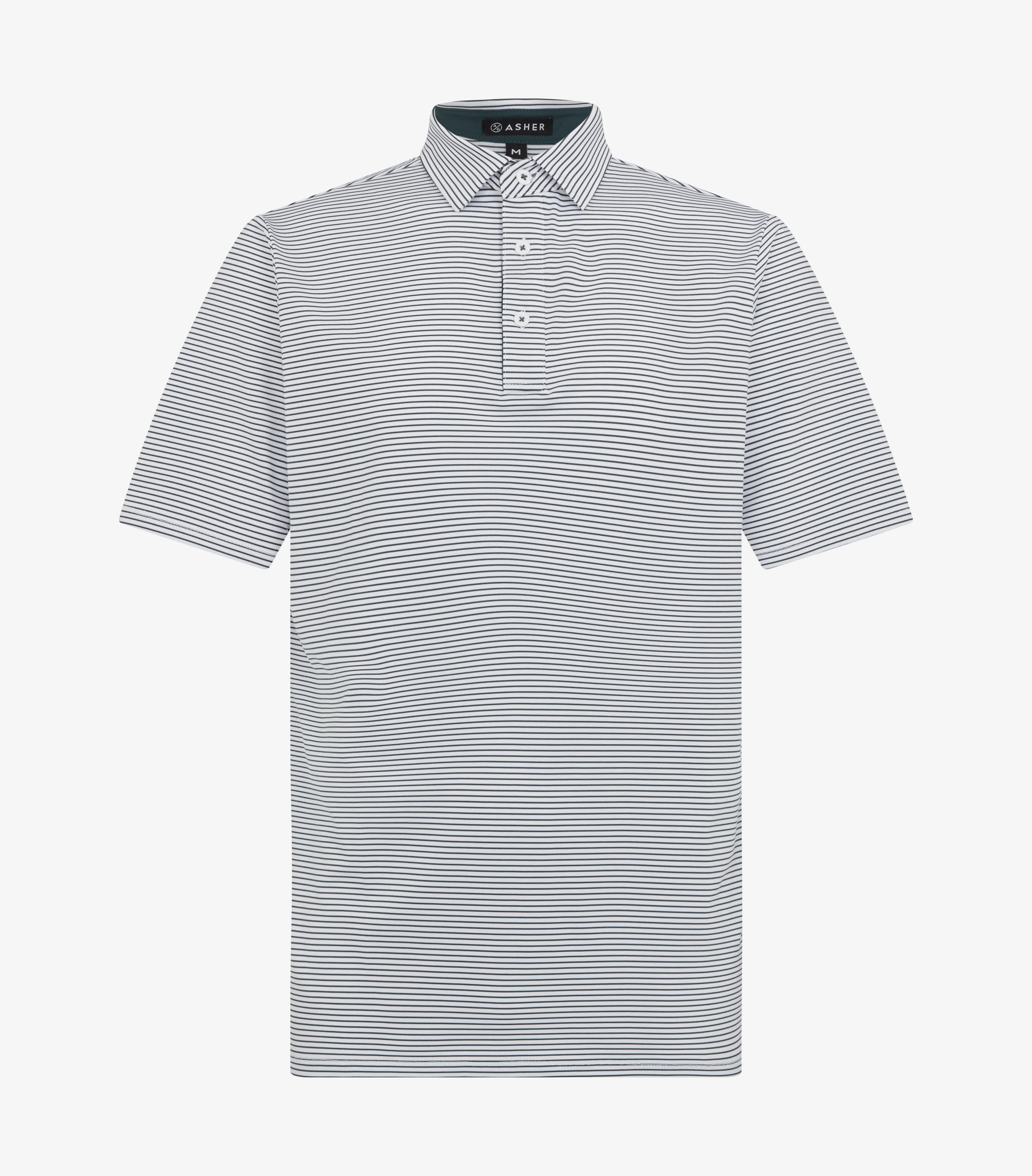 ASHER Track Stripe Polo