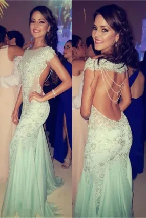 Backless Prom Dresses,Sexy Prom Dresses,Prom Dresses,Nice Bridesmaid Dresses,SVD337