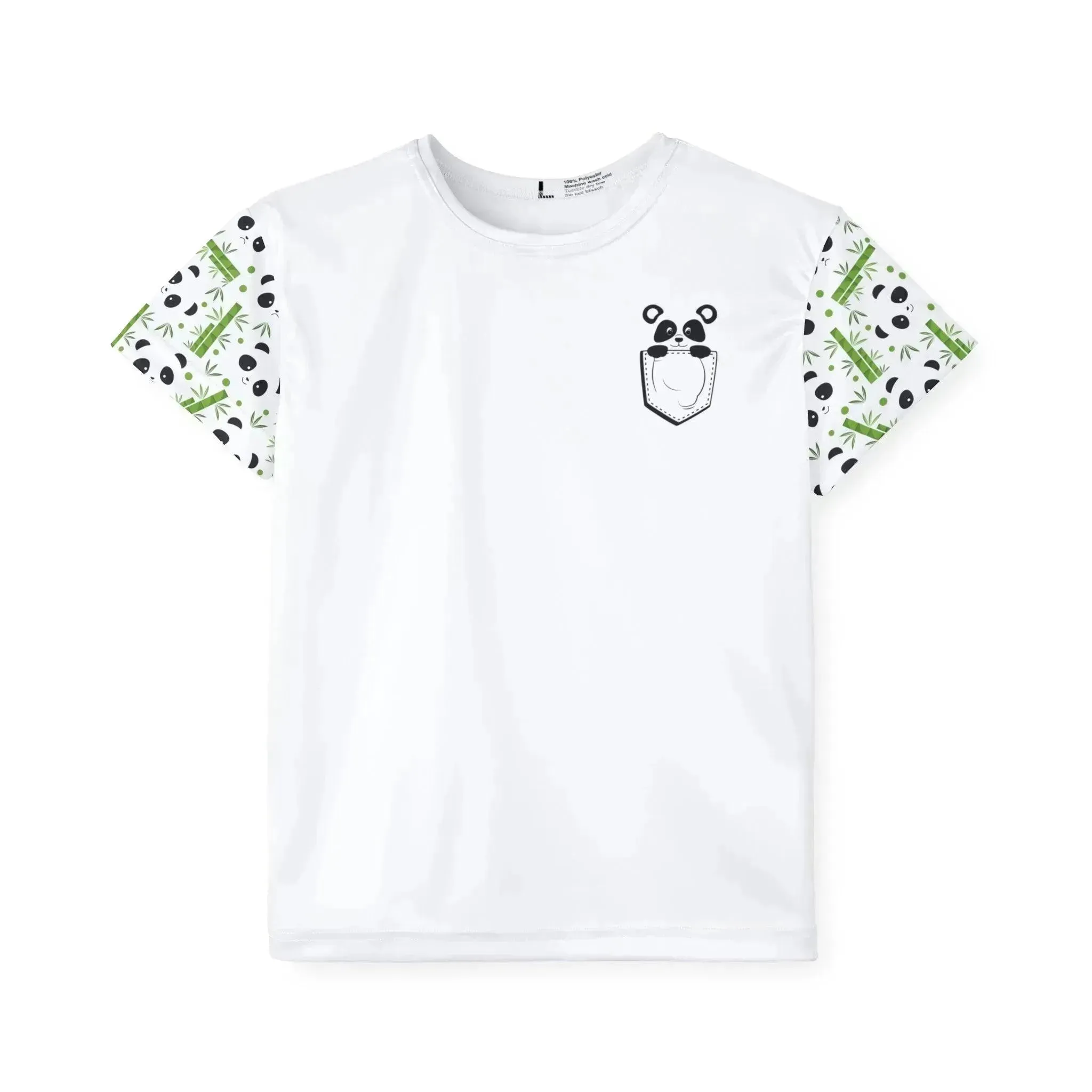 Bamboo Panda Bears Over Printed Kids T-Shirt