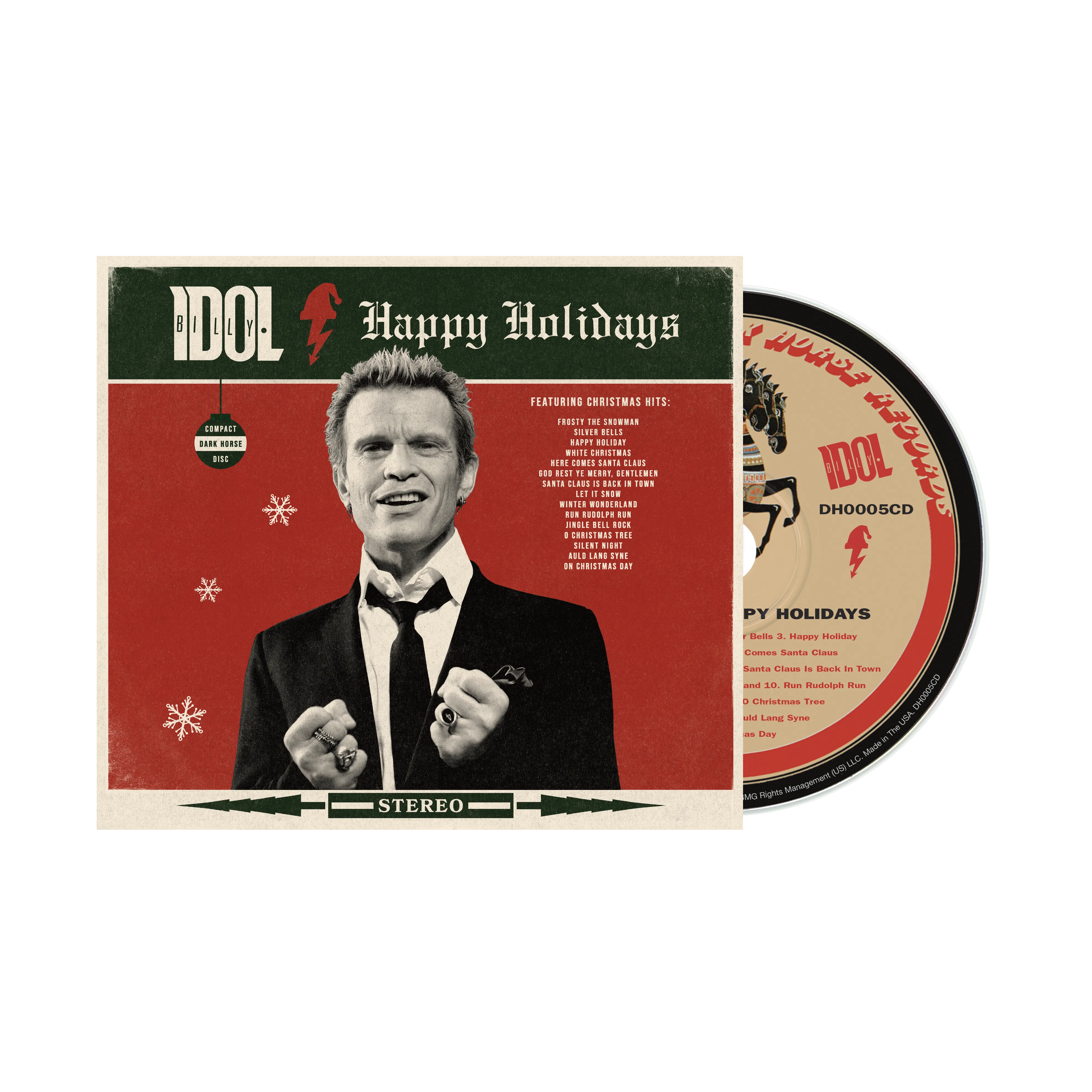 Billy Idol 'Happy Holidays' Digipack CD