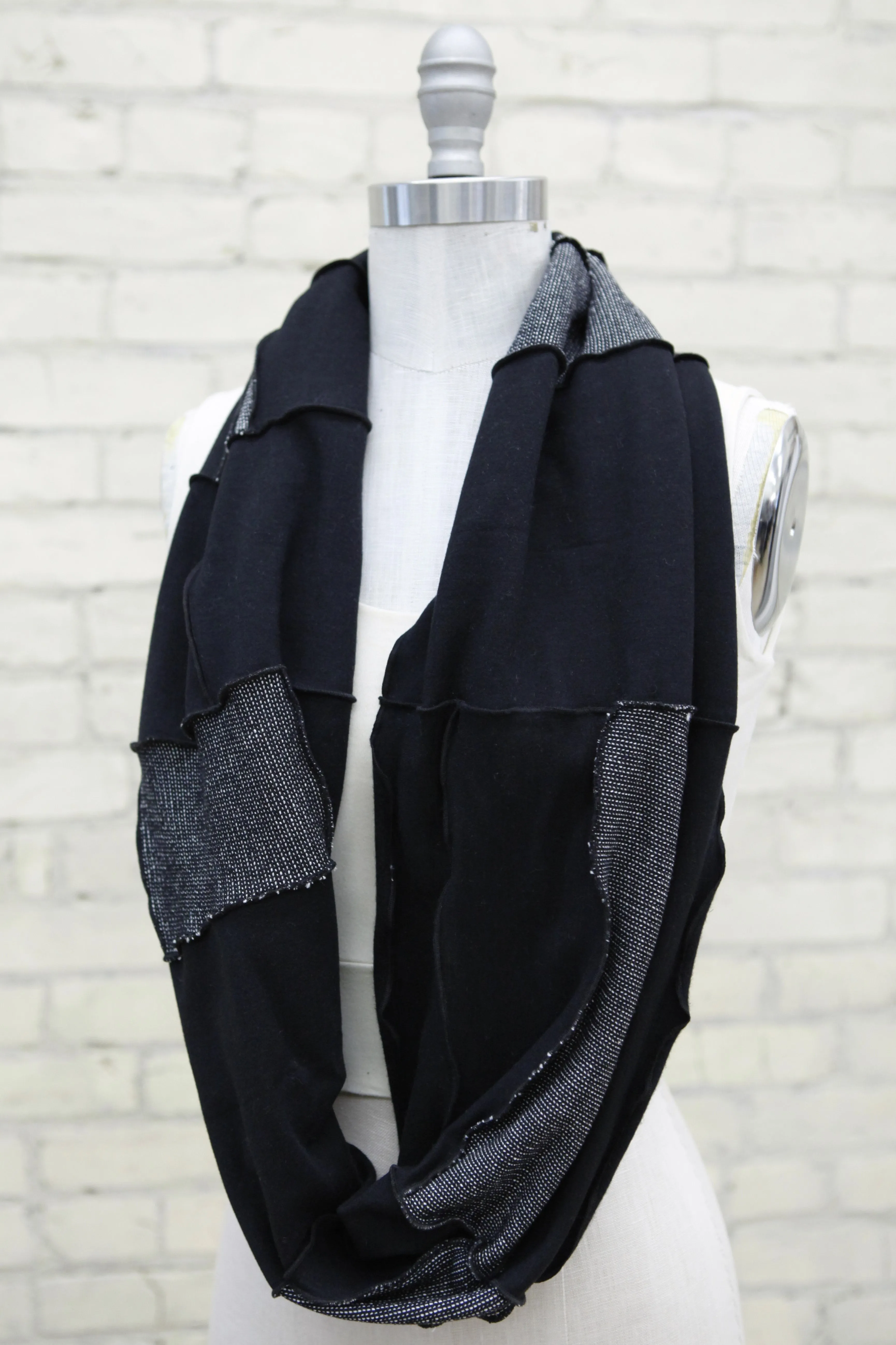 Black Alex Infinity Scarf