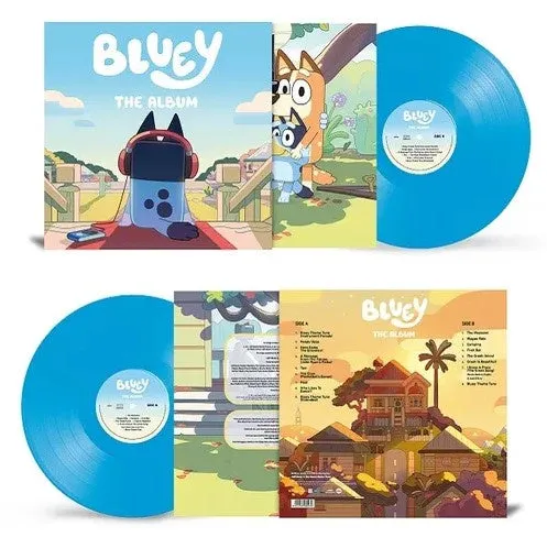 Bluey: The Album LP Vinyl (Limited Edition Blue Coloured)