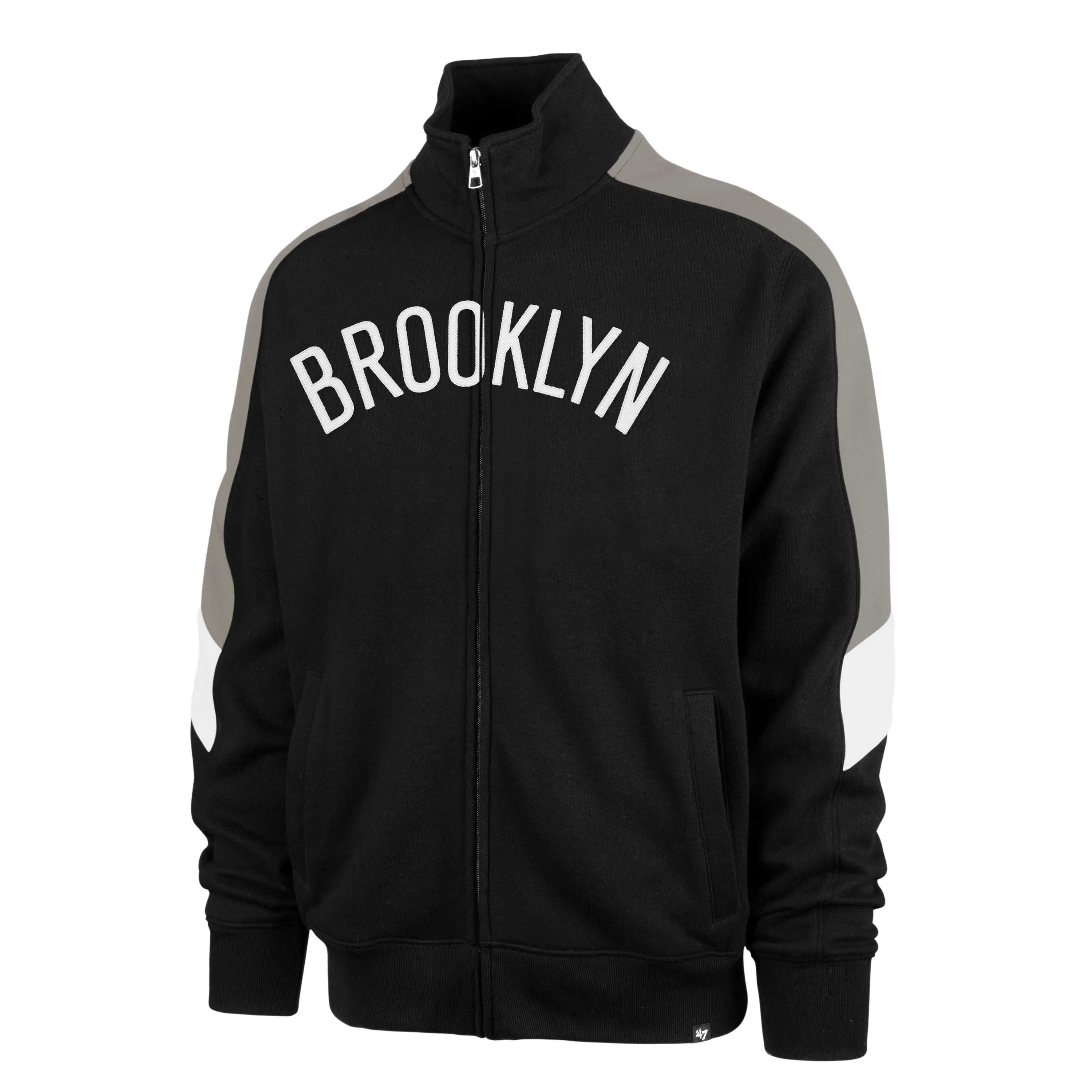 BROOKLYN NETS WORDMARK '47 SHOOT OUT TRACK JACKET