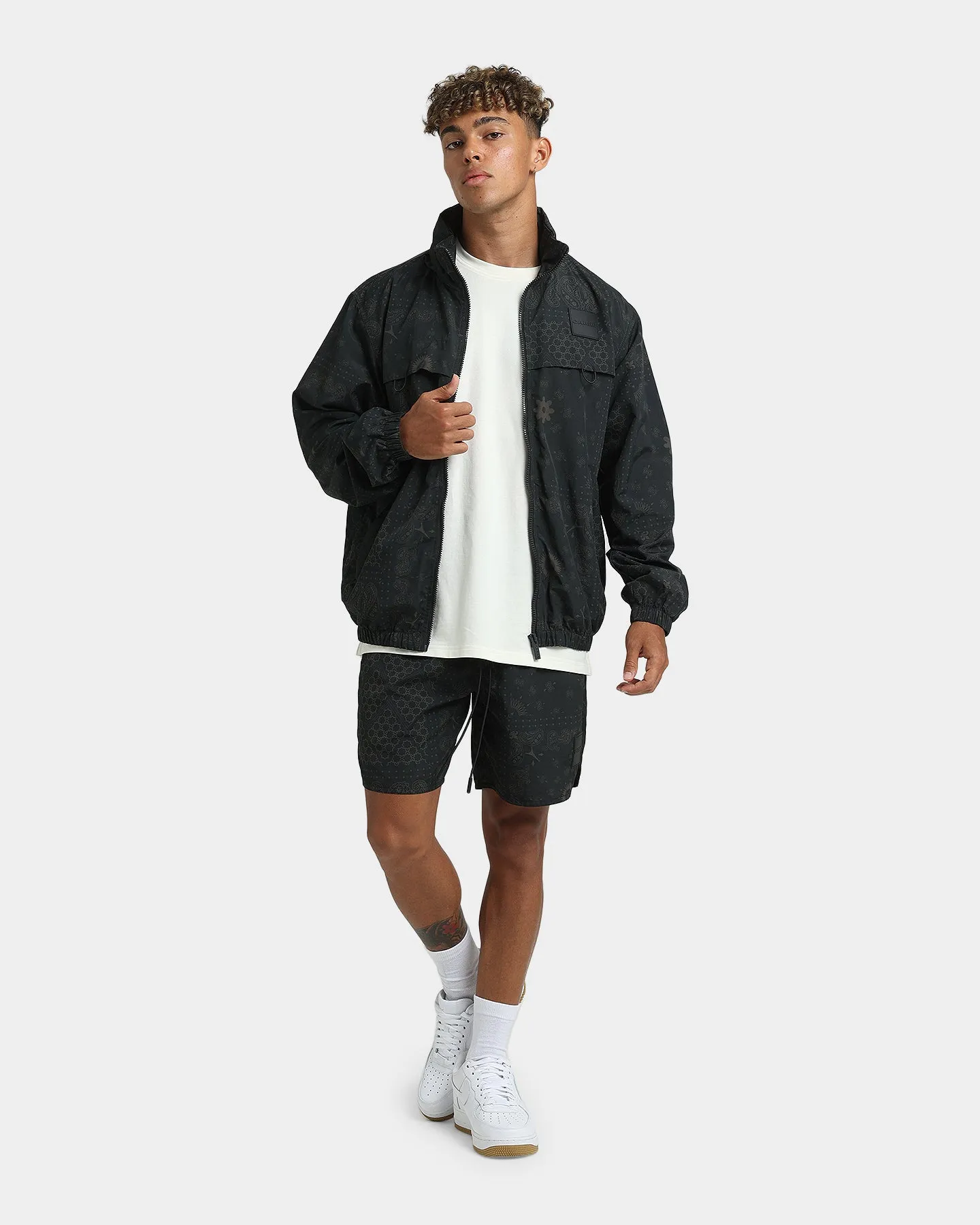 Carre Bandana Ultra Track Jacket Black