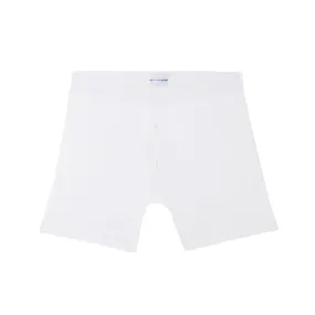 CDG Shirt Underwear - Sunspel Two Button Boxer - (White)