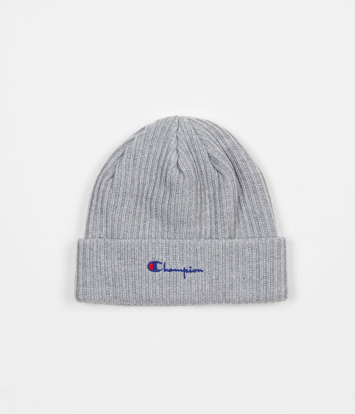 Champion Script Logo Beanie - Grey