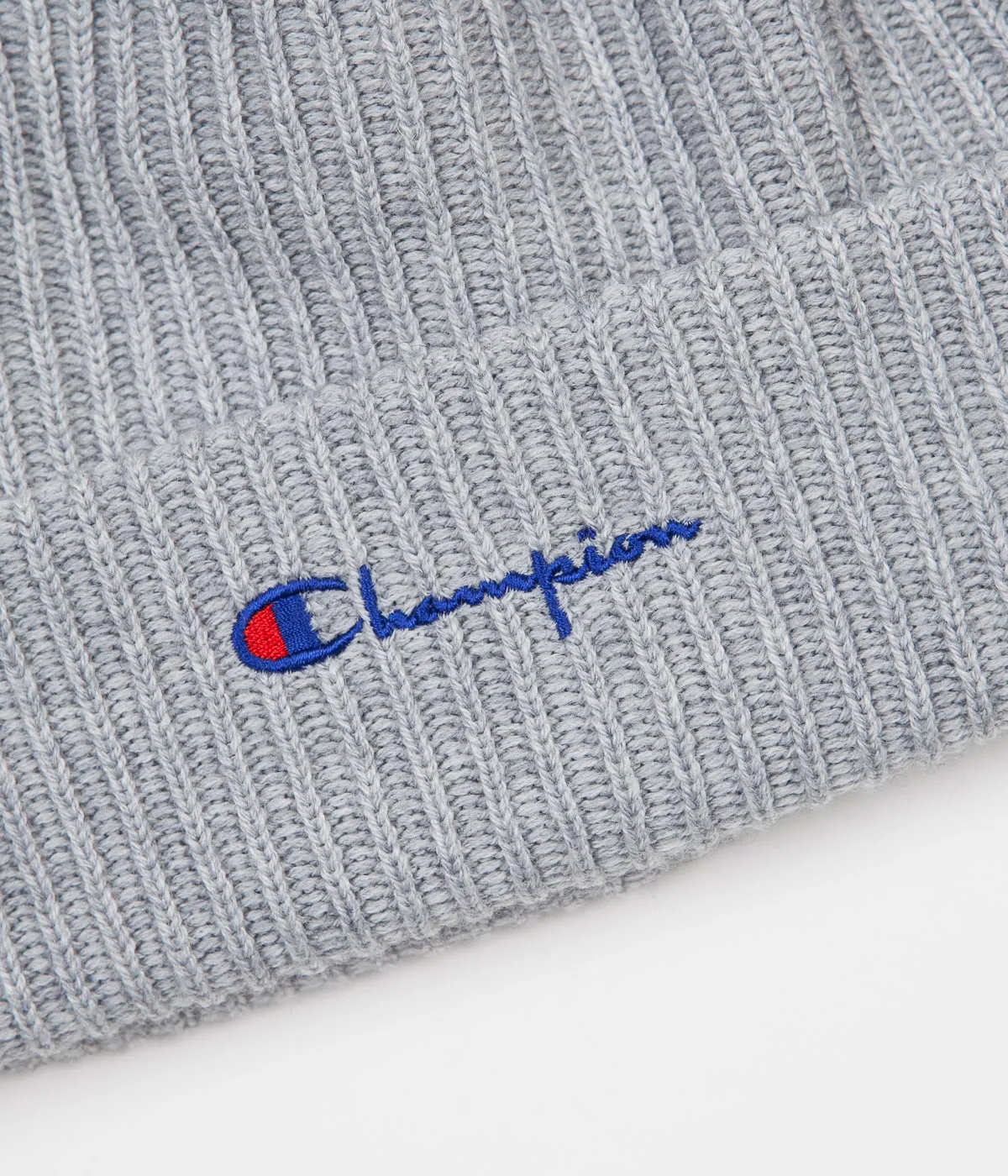 Champion Script Logo Beanie - Grey