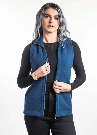 Collared Zip Vest