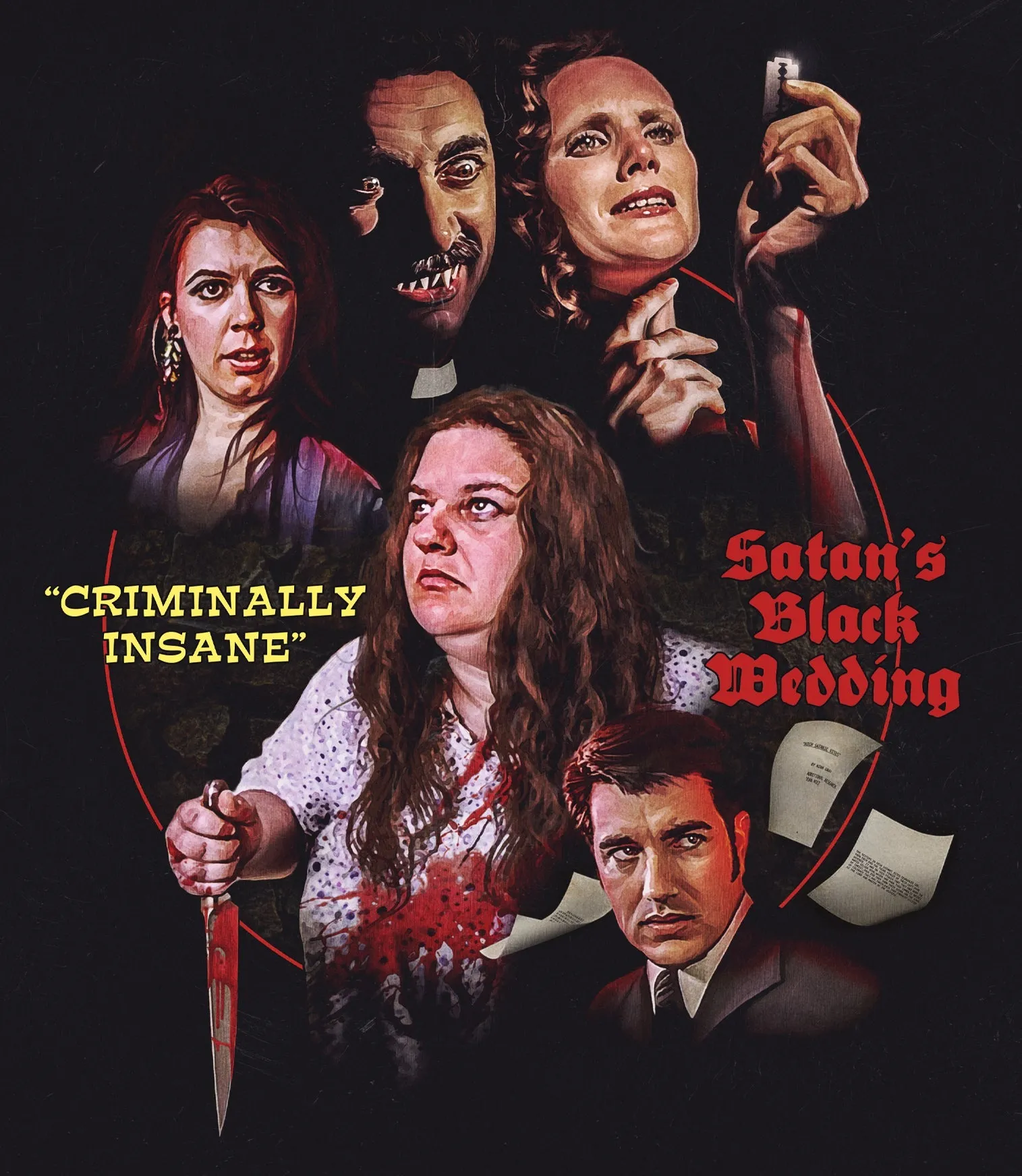 CRIMINALLY INSANE / SATAN'S BLACK WEDDING (LIMITED EDITION) BLU-RAY