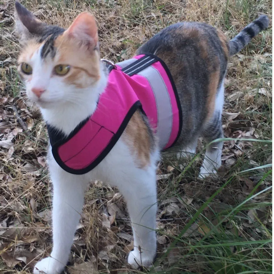 Custom Kitty Holster Reflective Safety Vest (Made in USA)