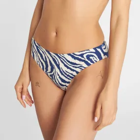 Dedicated Bikini Pants Sanda - Zebra Blue