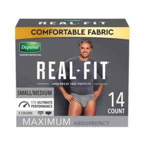 Depend Real Fit Briefs for Men