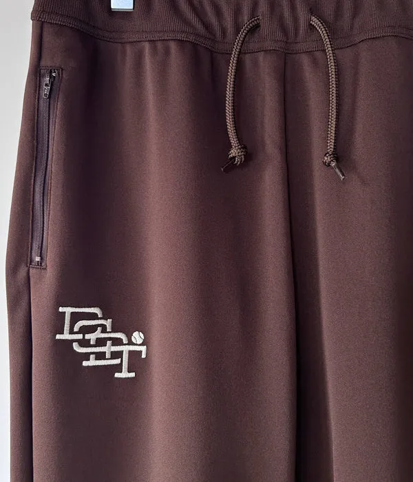 DESCENDANT/CLUB TRACK TROUSERS  (BROWN)