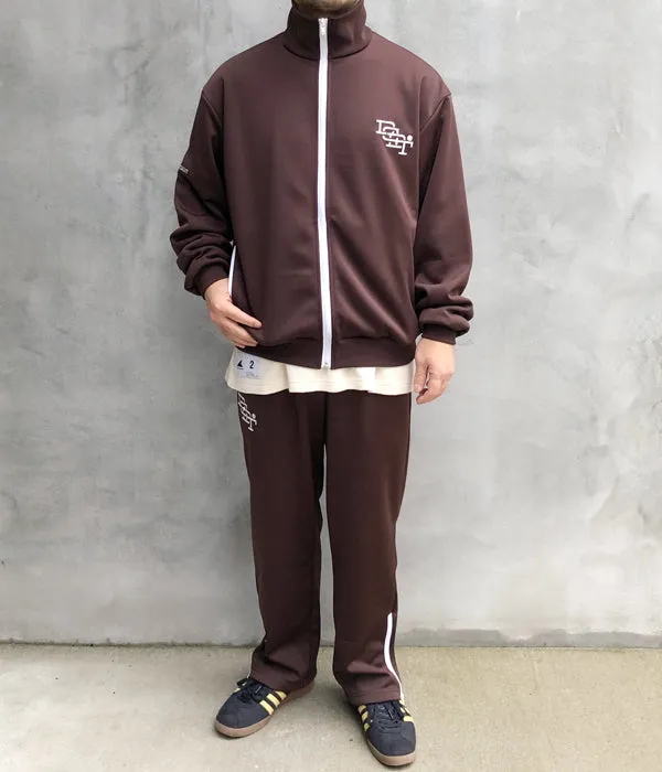 DESCENDANT/CLUB TRACK TROUSERS  (BROWN)