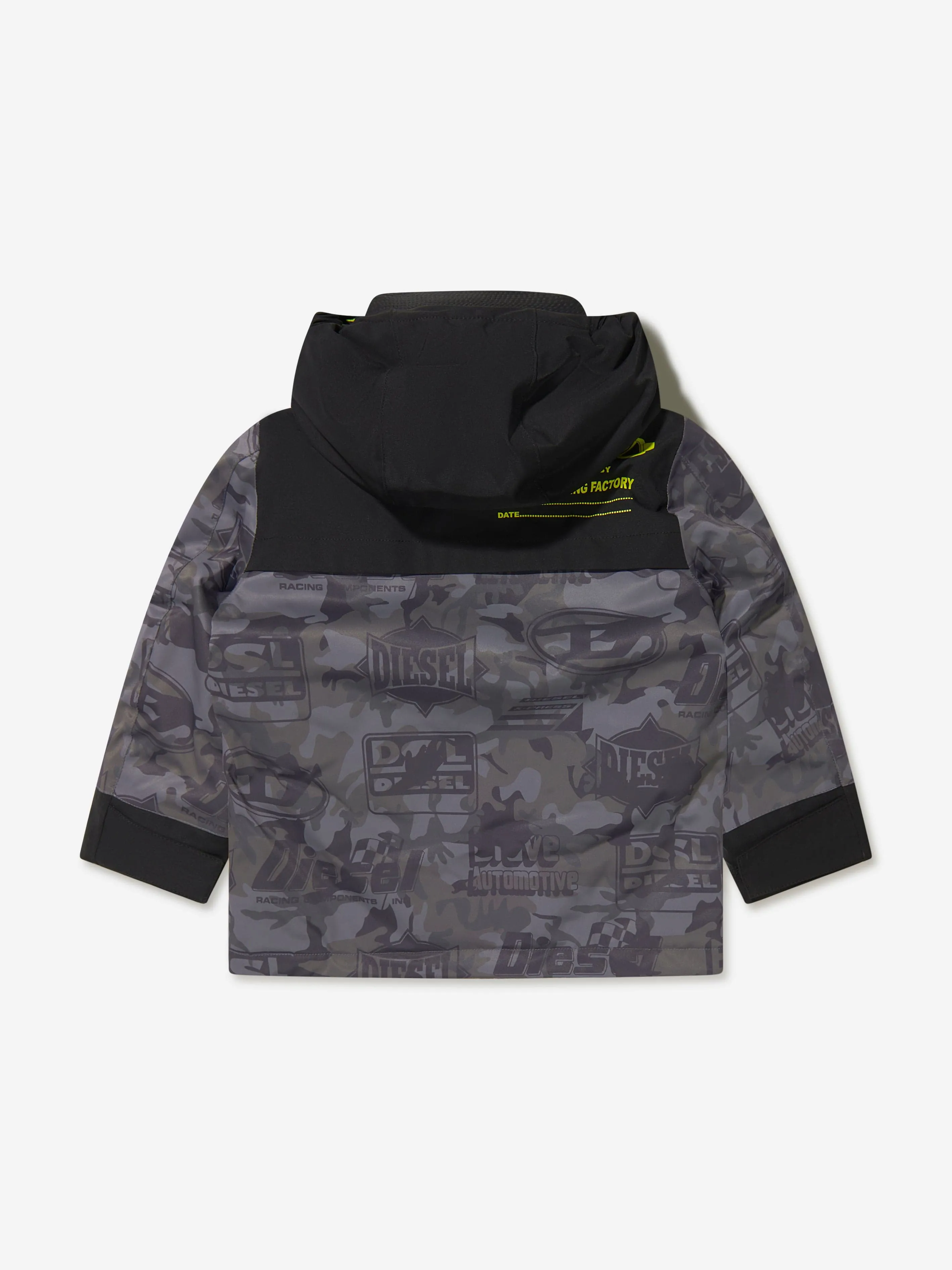 Diesel Boys Racing Print Ski Jacket