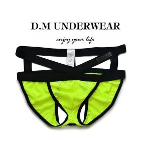 D.M Mens Cotton Thongs Underwear