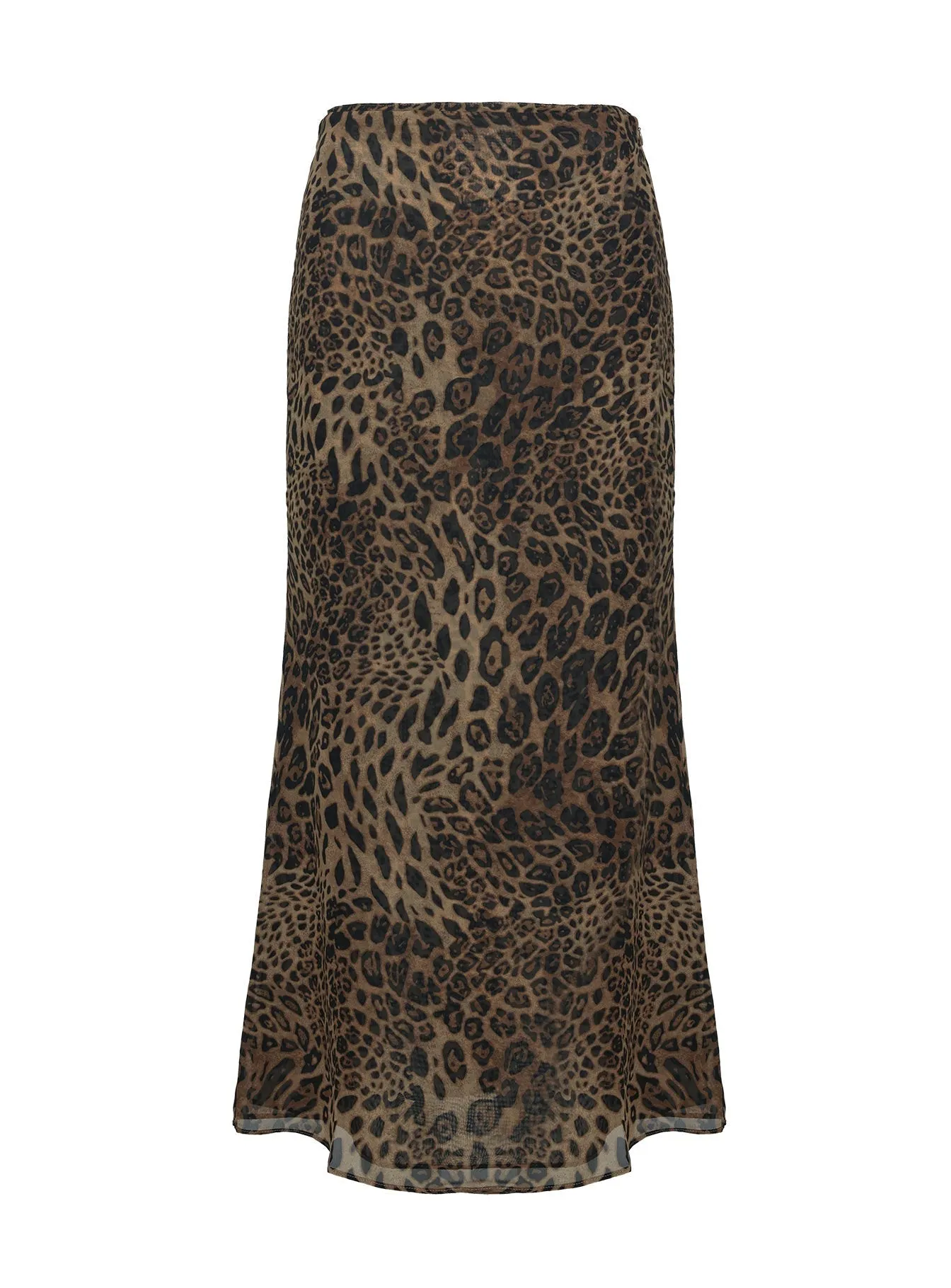 Eleganza Maxi Skirt Leopard Petite