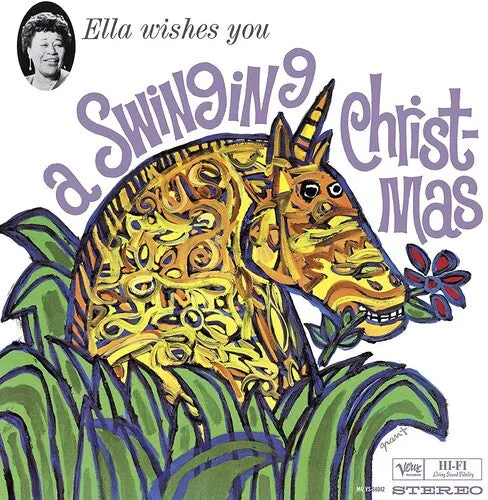 Ella Fitzgerald - Ella Wishes You A Swinging Christmas (Deluxe Gatefold, Remastered, Vinyl)