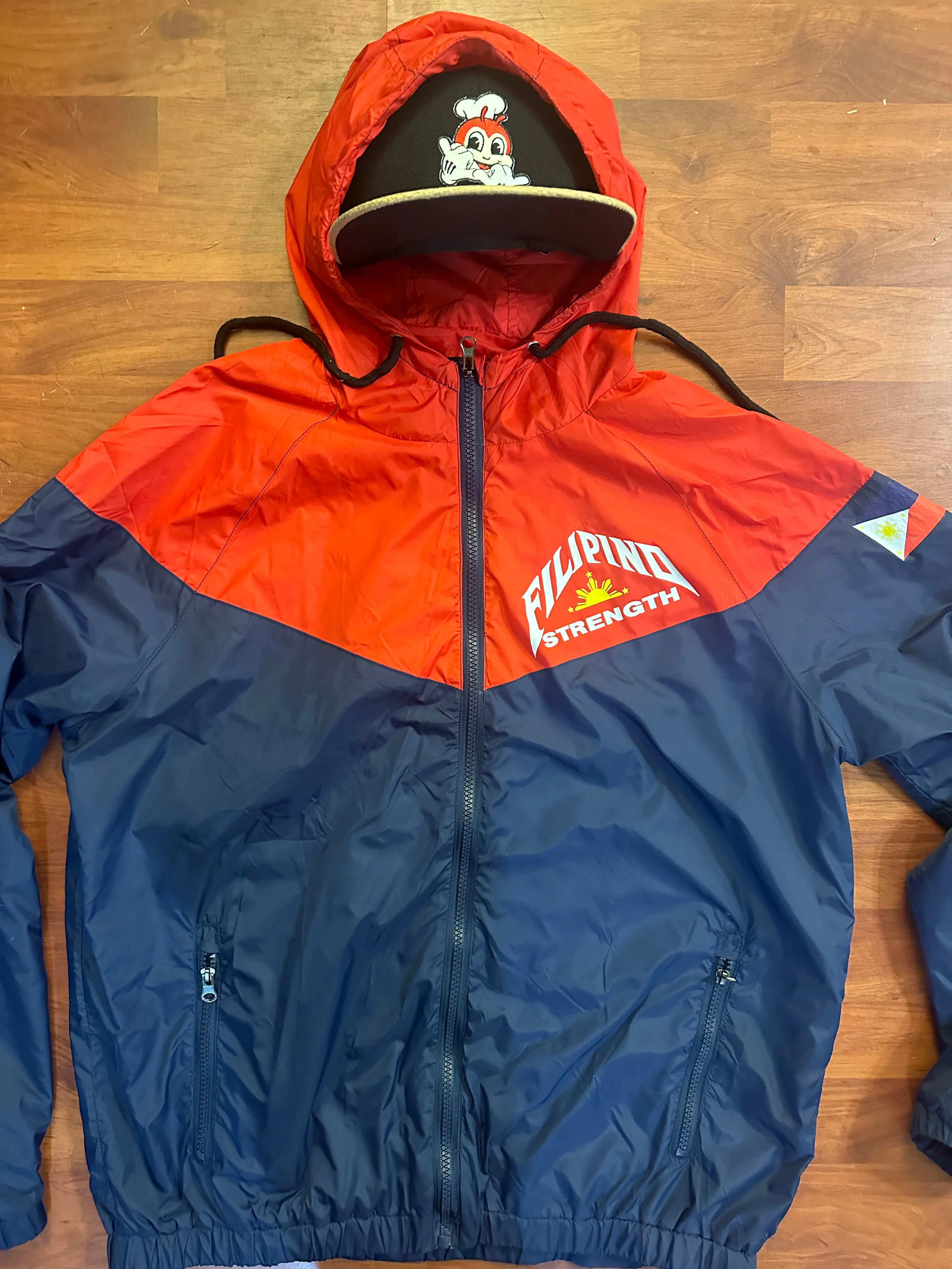 Filipino Philippines Strength Windbreaker Traditional Track Jacket