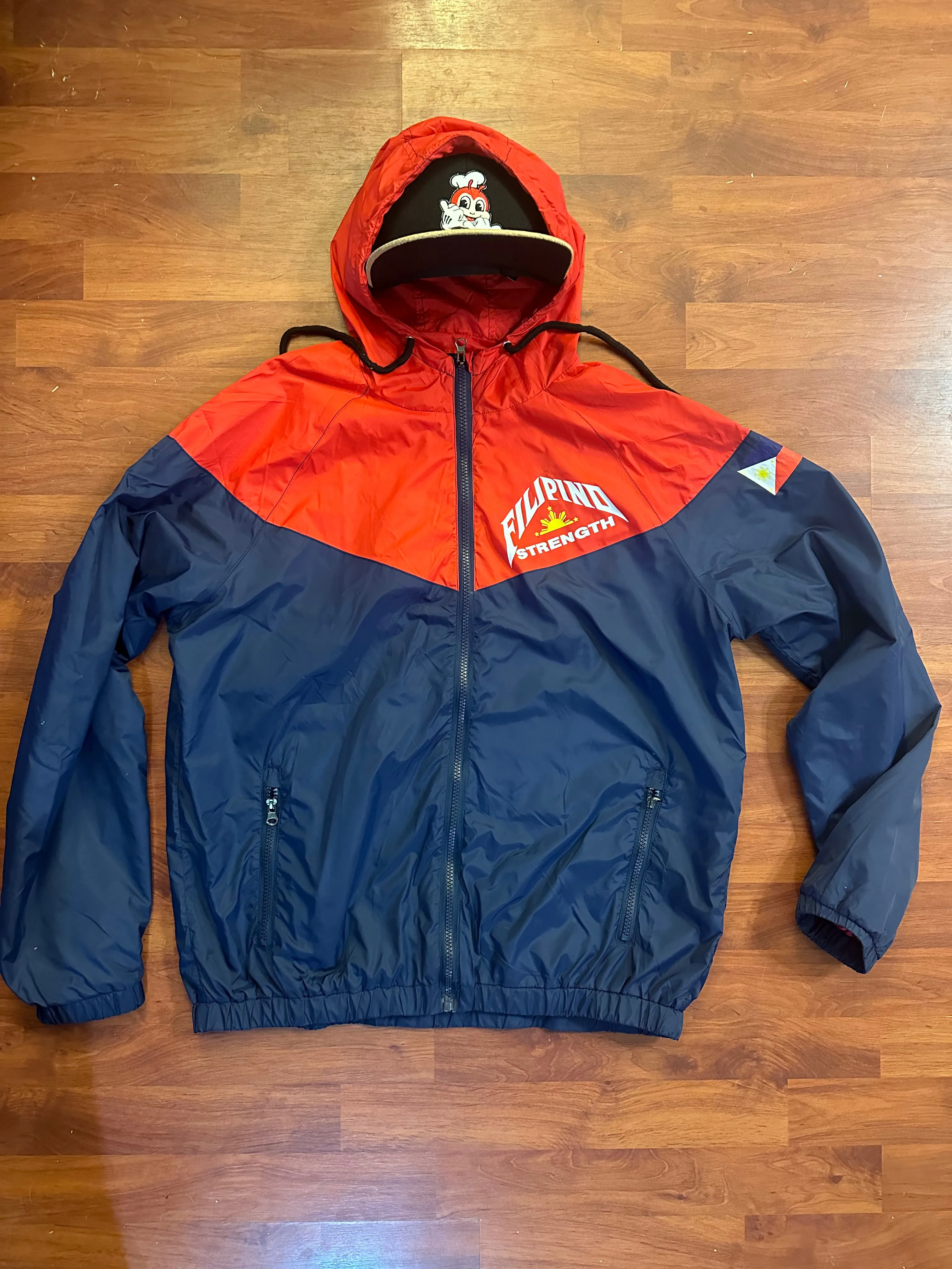 Filipino Philippines Strength Windbreaker Traditional Track Jacket