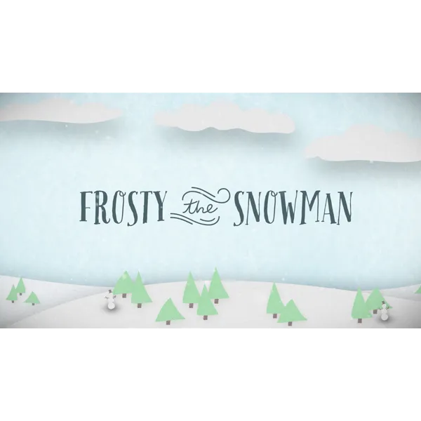 Frosty the Snowman Live Lyrics Video (Download)