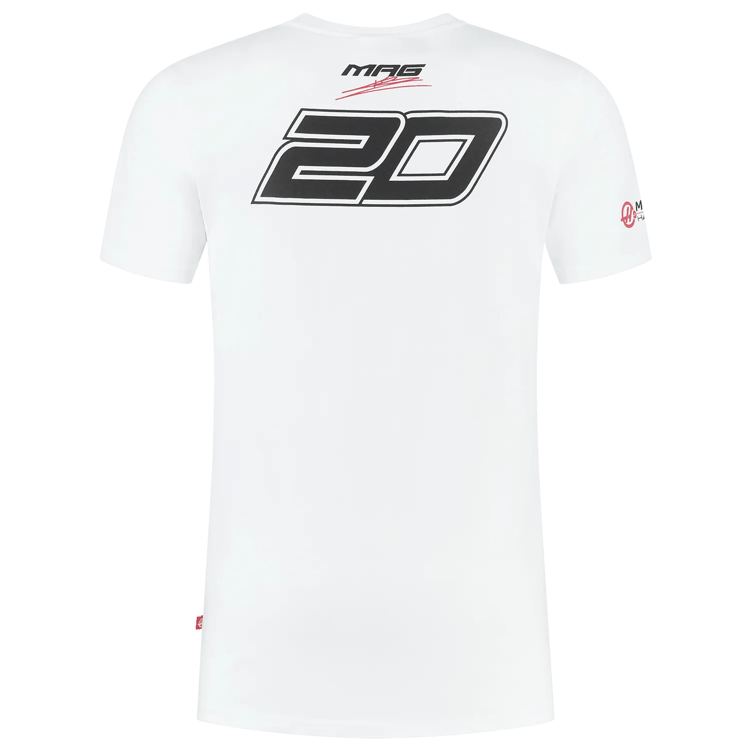 Haas Racing F1 Kevin Magnussen T-Shirt - White