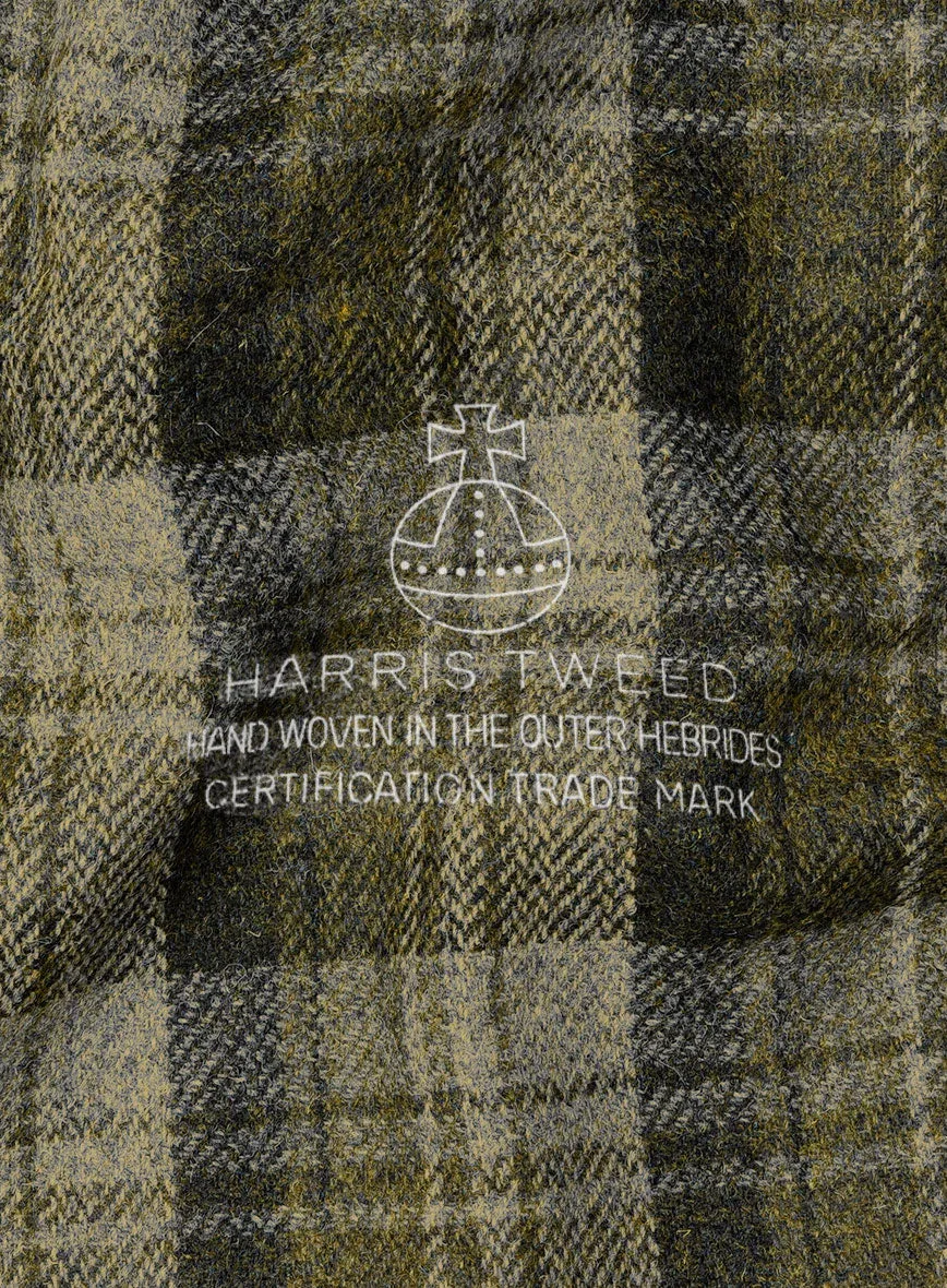 Harris Tweed Green Tartan Jacket