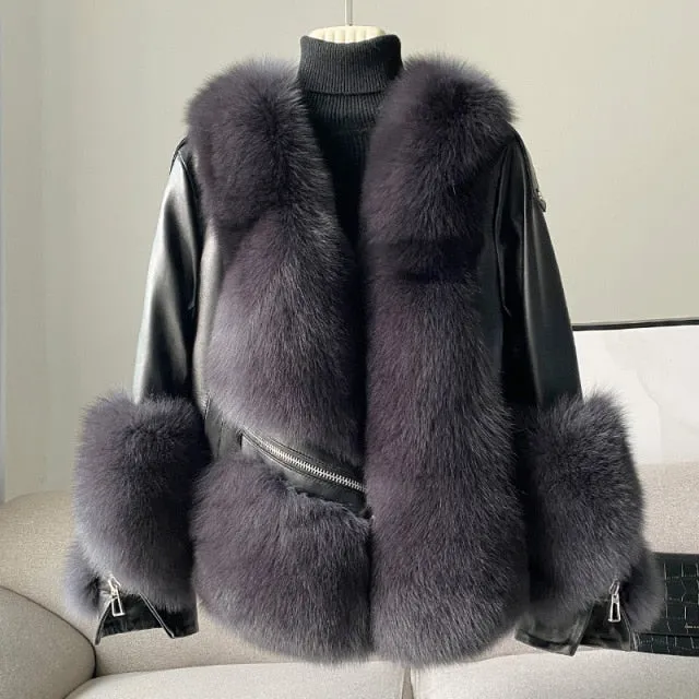 High Quqlity  Fur Coat