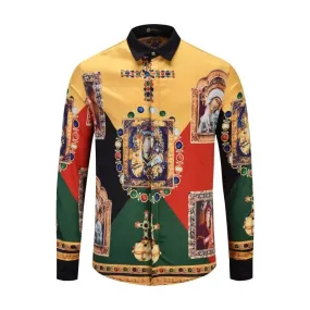 Hipster Long Sleeve Baroque Inspired