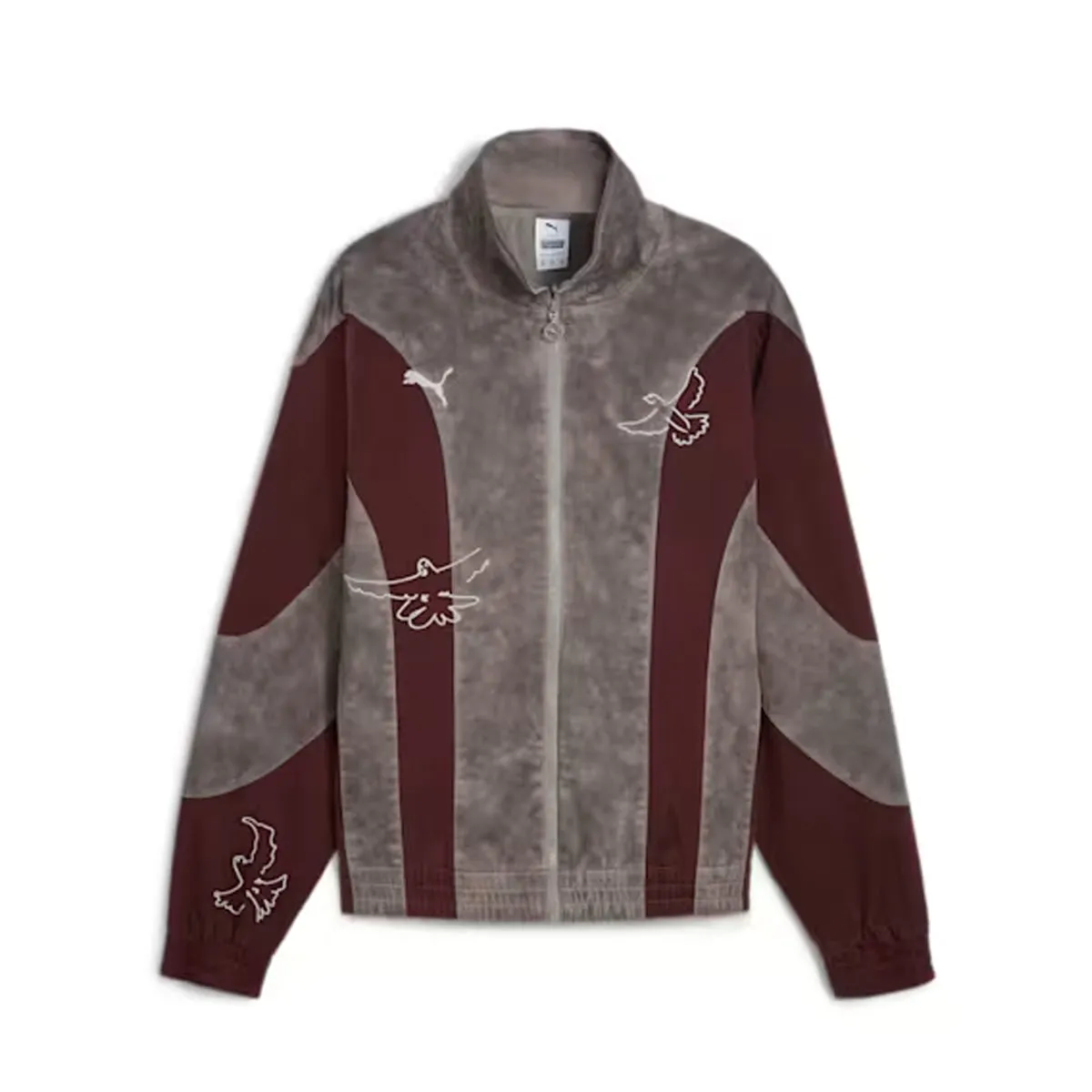   KidSuper Track Jacket 'Aubergine'