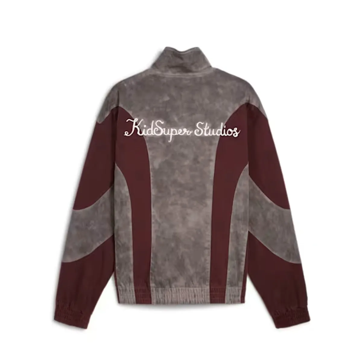   KidSuper Track Jacket 'Aubergine'