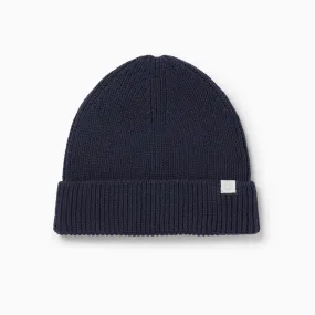 Knitted Ribbed Beanie