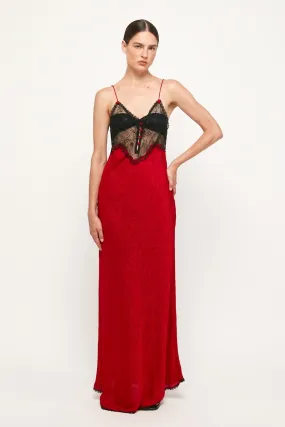 Lace Trimmed Slip - Poppy