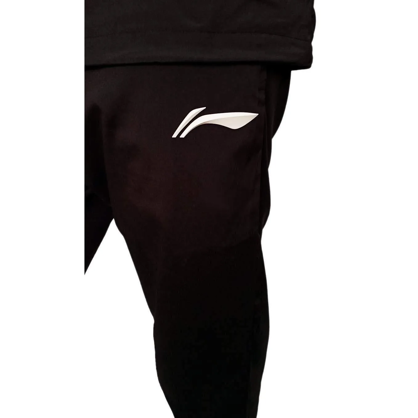 Li-Ning Quick Dry Moisture Management Junior Sports Trackpant Black