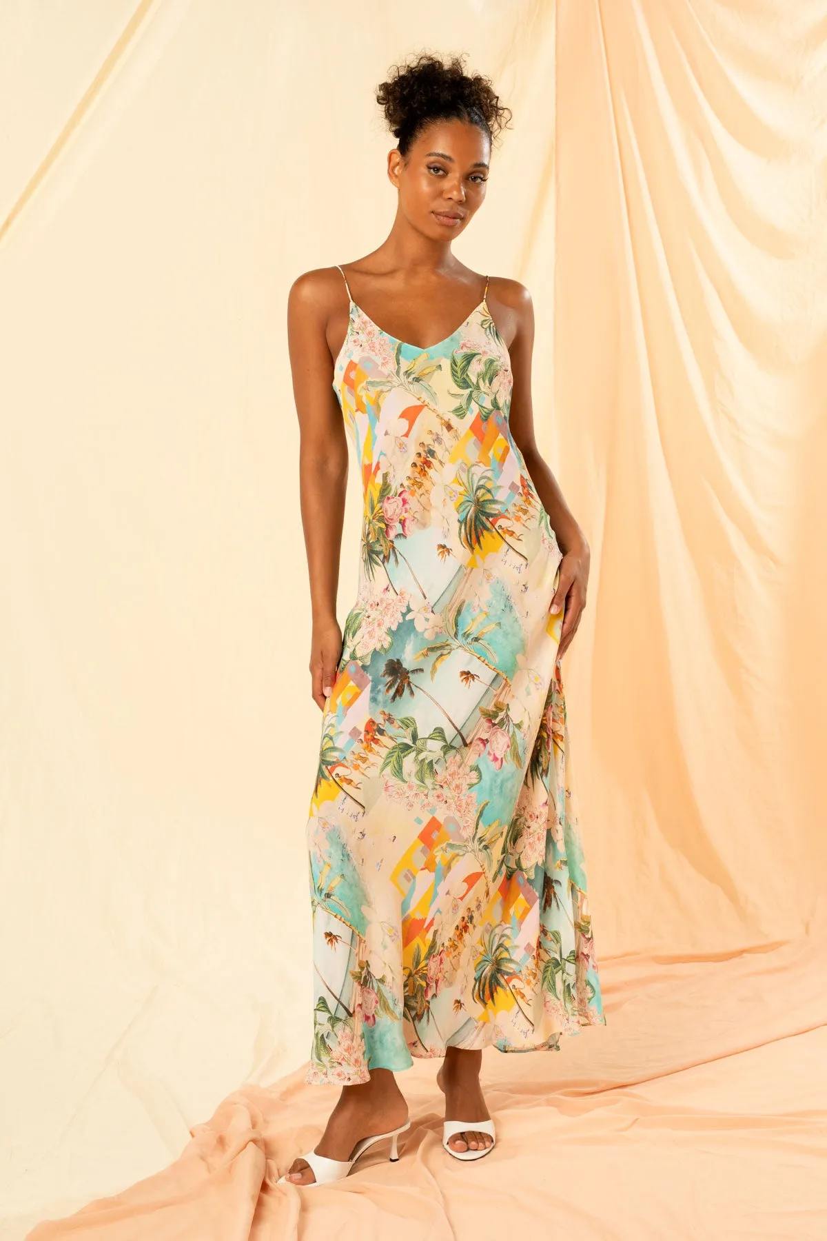 Lia Maxi Slip Dress