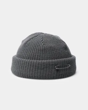 Loiter Pin Sailor Beanie Charcoal