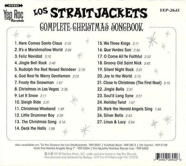 Los Straitjackets - Complete Christmas Songbook (CD, Comp, Dig) (M)