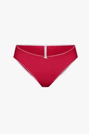 LOW RISE UNDERWEAR IN CHERRY