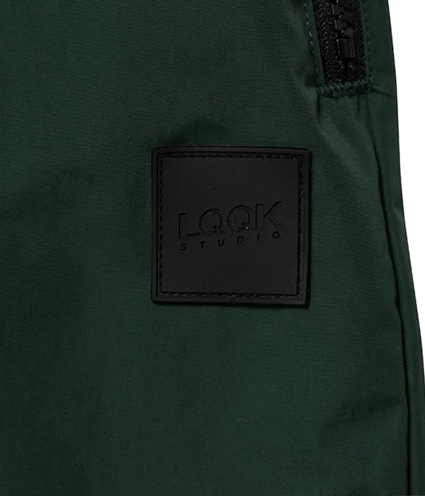 LQQK Studio/NYLON TRACK PANTS (GREEN)