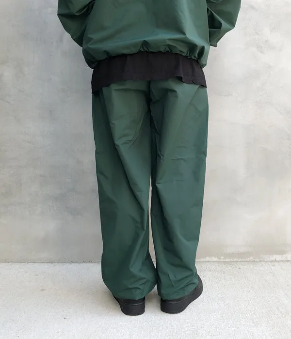 LQQK Studio/NYLON TRACK PANTS (GREEN)