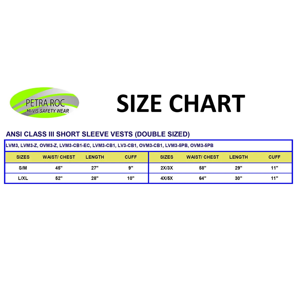 LVM3 ANSI 107-2020 CLASS 3 Vest, Lime Mesh Hook & Loop Closure