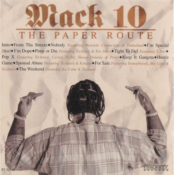 Mack 10 - The Paper Route (CD, Album, Enh) (M)