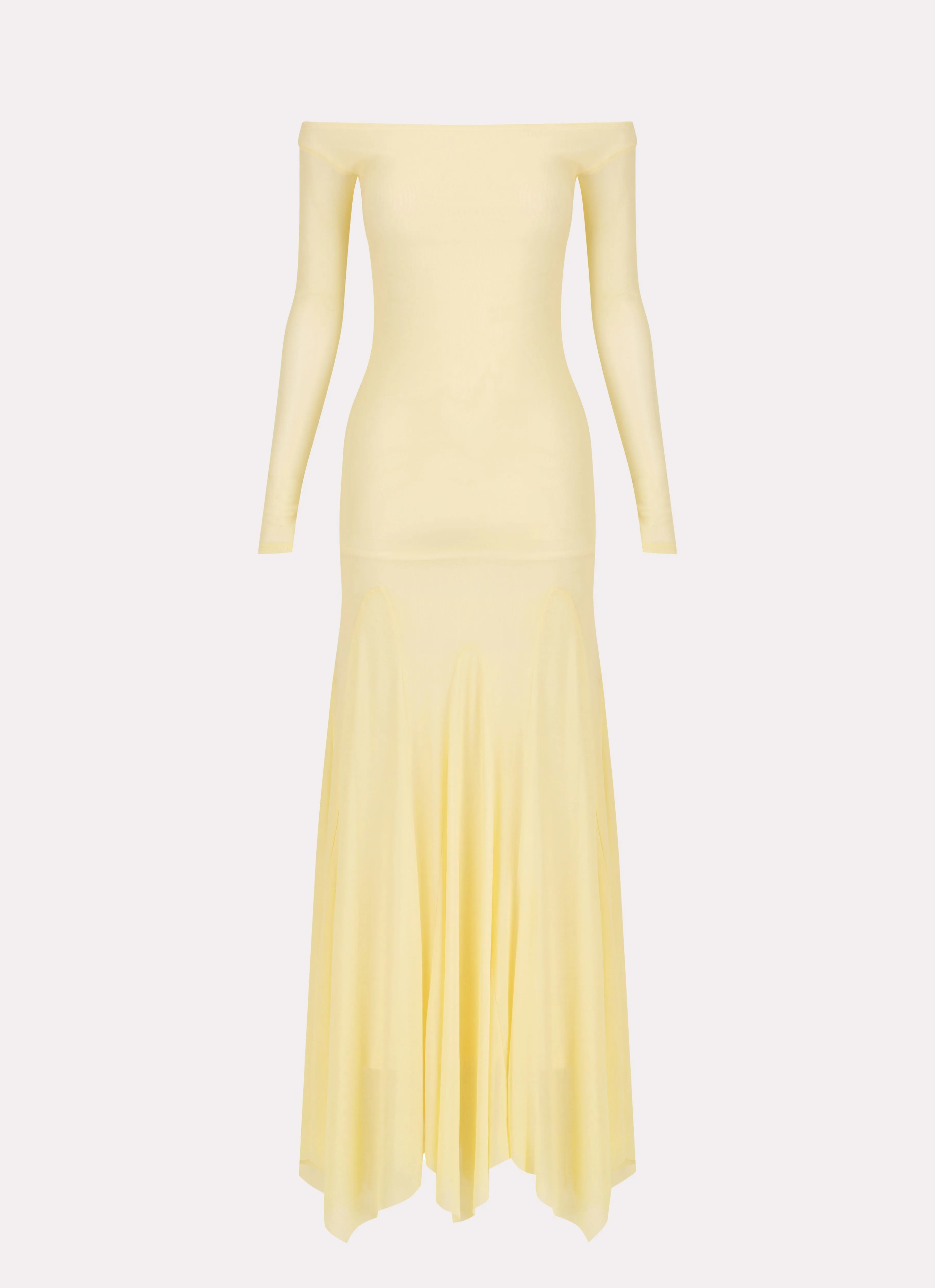 Maribel Maxi Dress - Yellow