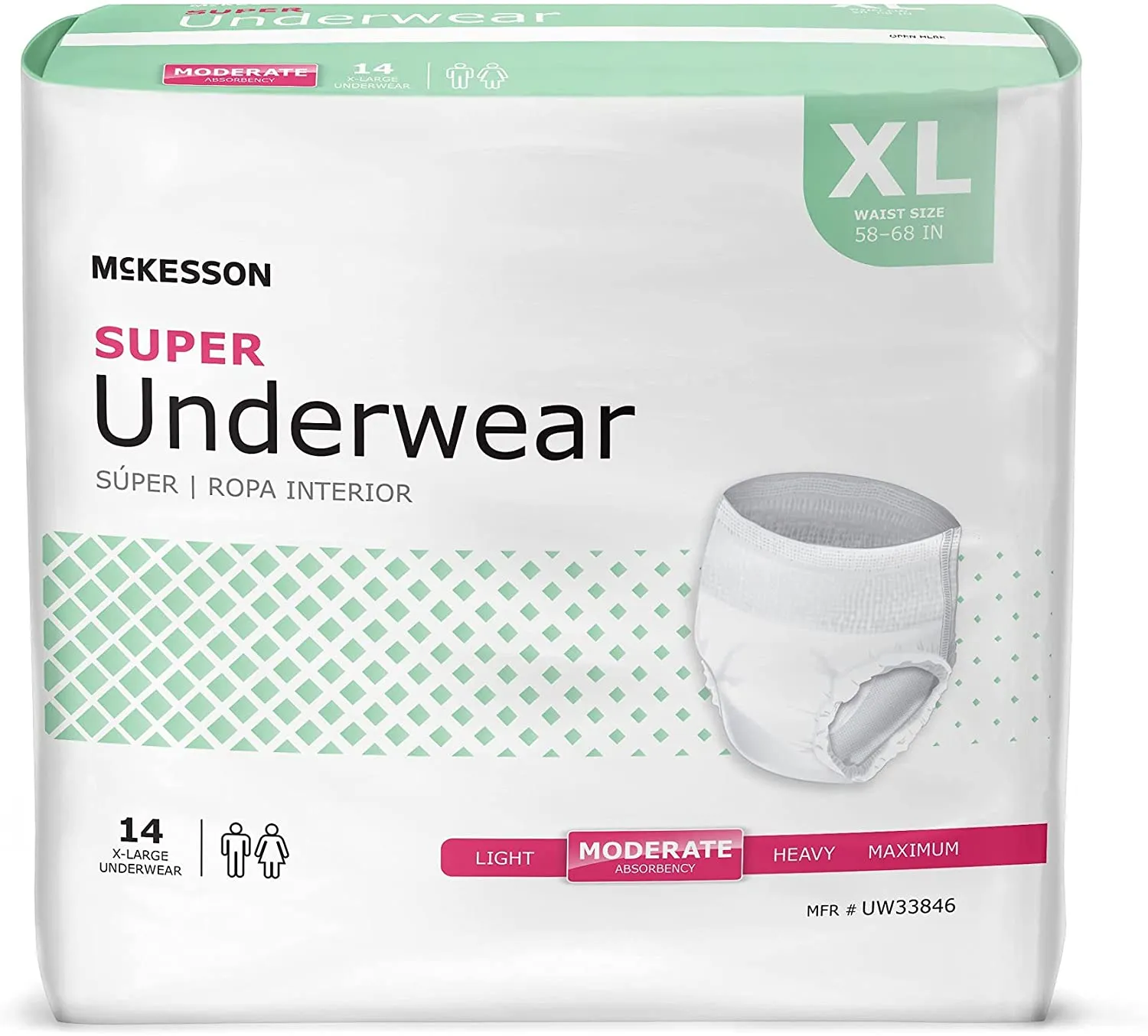 McKesson Adult Absorbent Underwear